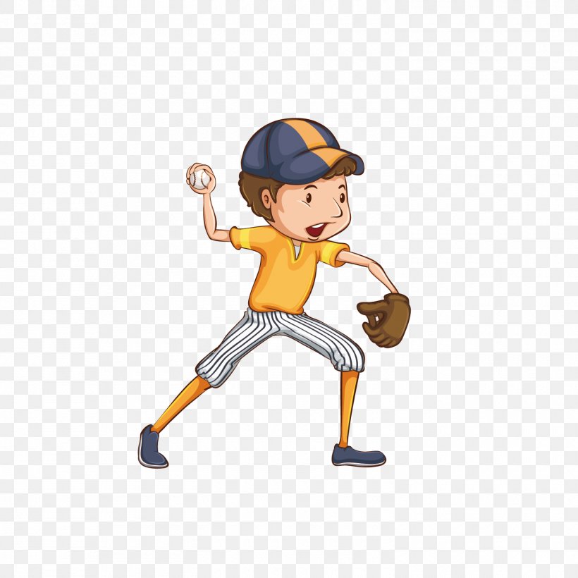 Cartoon Child Illustration, PNG, 1500x1500px, Cartoon, Ball, Baseball, Baseball Bat, Baseball Equipment Download Free