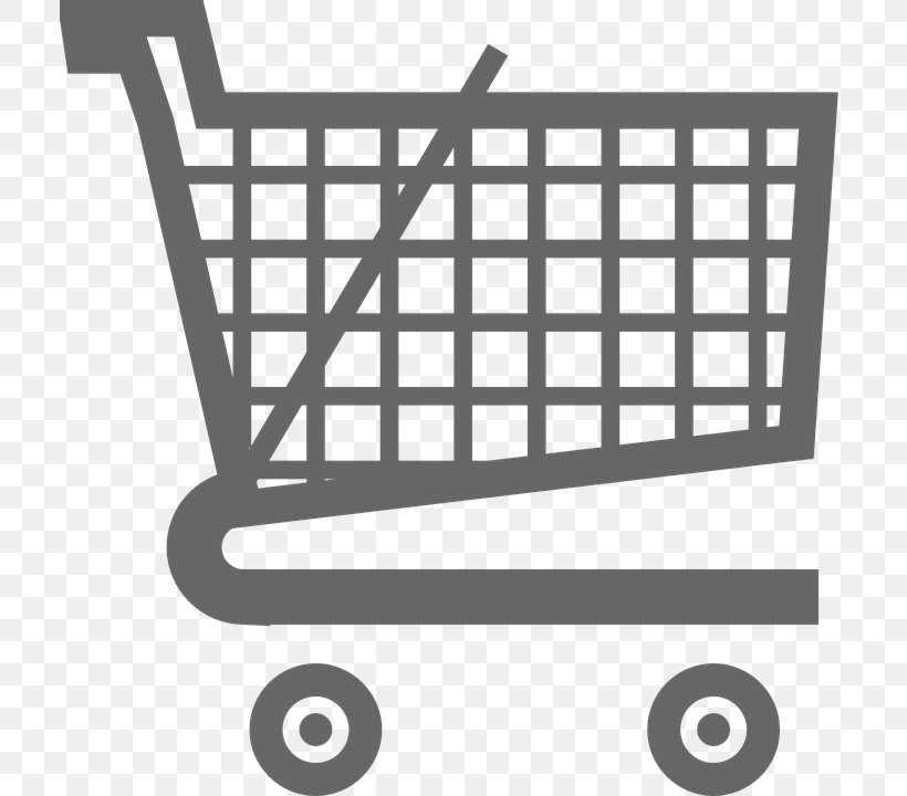 Clip Art Shopping Cart Vector Graphics Openclipart, PNG, 711x720px, Shopping Cart, Black, Black And White, Brand, Cart Download Free