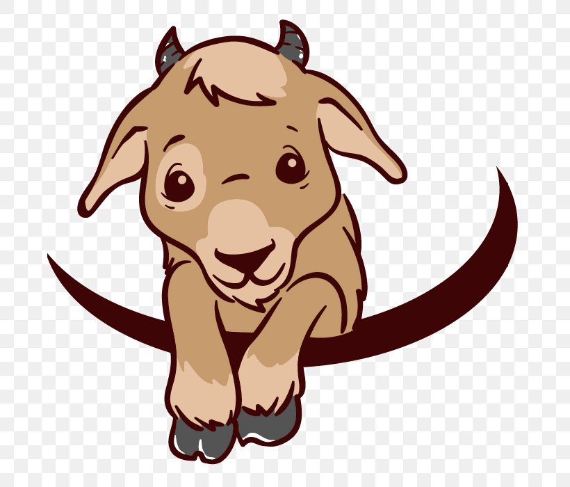 Goat Puppy Logo Clip Art, PNG, 700x700px, Goat, Artwork, Baby Toddler Car Seats, Baby Transport, Carnivoran Download Free