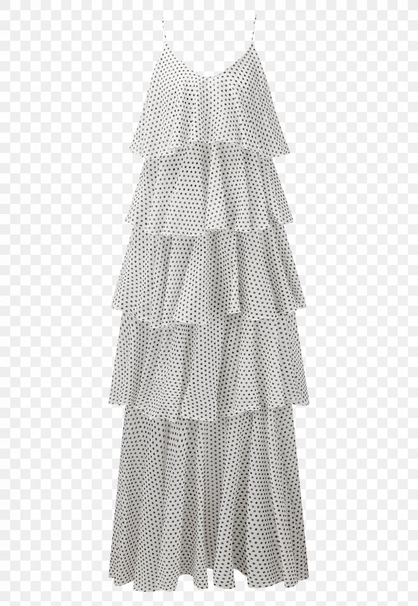 Ruffle Dress Polka Dot Clothing Pattern, PNG, 1200x1740px, Watercolor, Cartoon, Flower, Frame, Heart Download Free