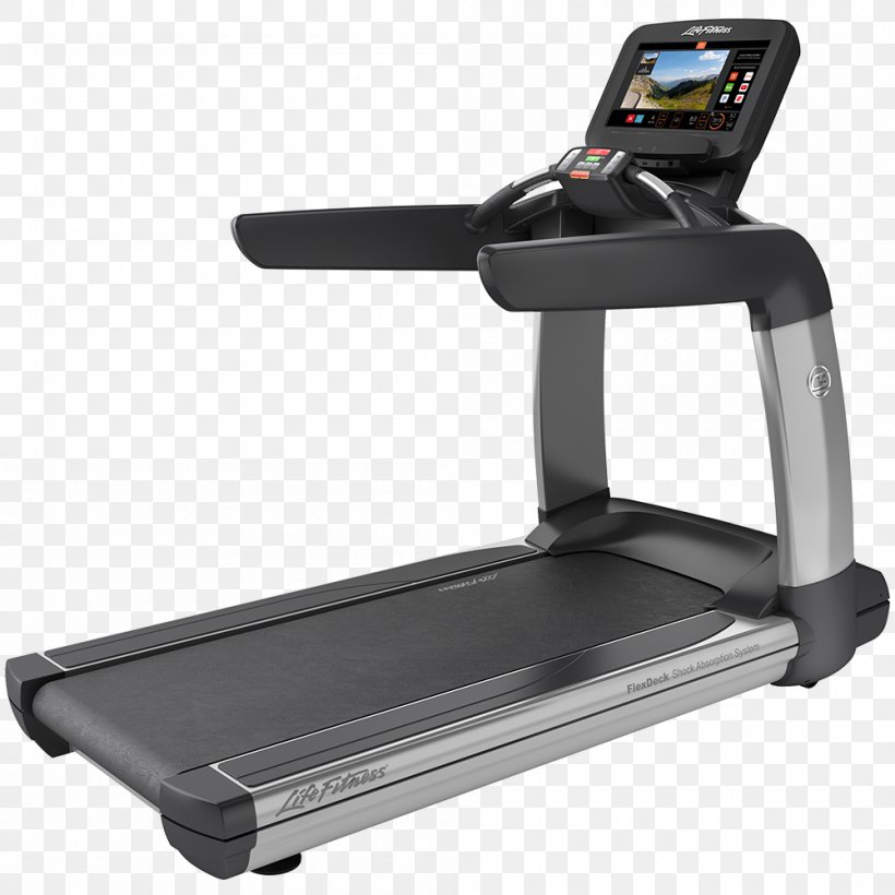 Treadmill Life Fitness 95T Physical Fitness Elliptical Trainers, PNG, 1000x1000px, Treadmill, Aerobic Exercise, Elliptical Trainers, Exercise, Exercise Equipment Download Free
