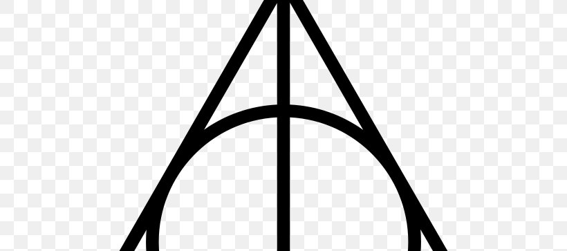 Harry Potter And The Deathly Hallows Albus Dumbledore Symbol Harry Potter And The Philosopher's Stone, PNG, 690x363px, Albus Dumbledore, Area, Black And White, Cedric Diggory, Deathly Hallows Download Free