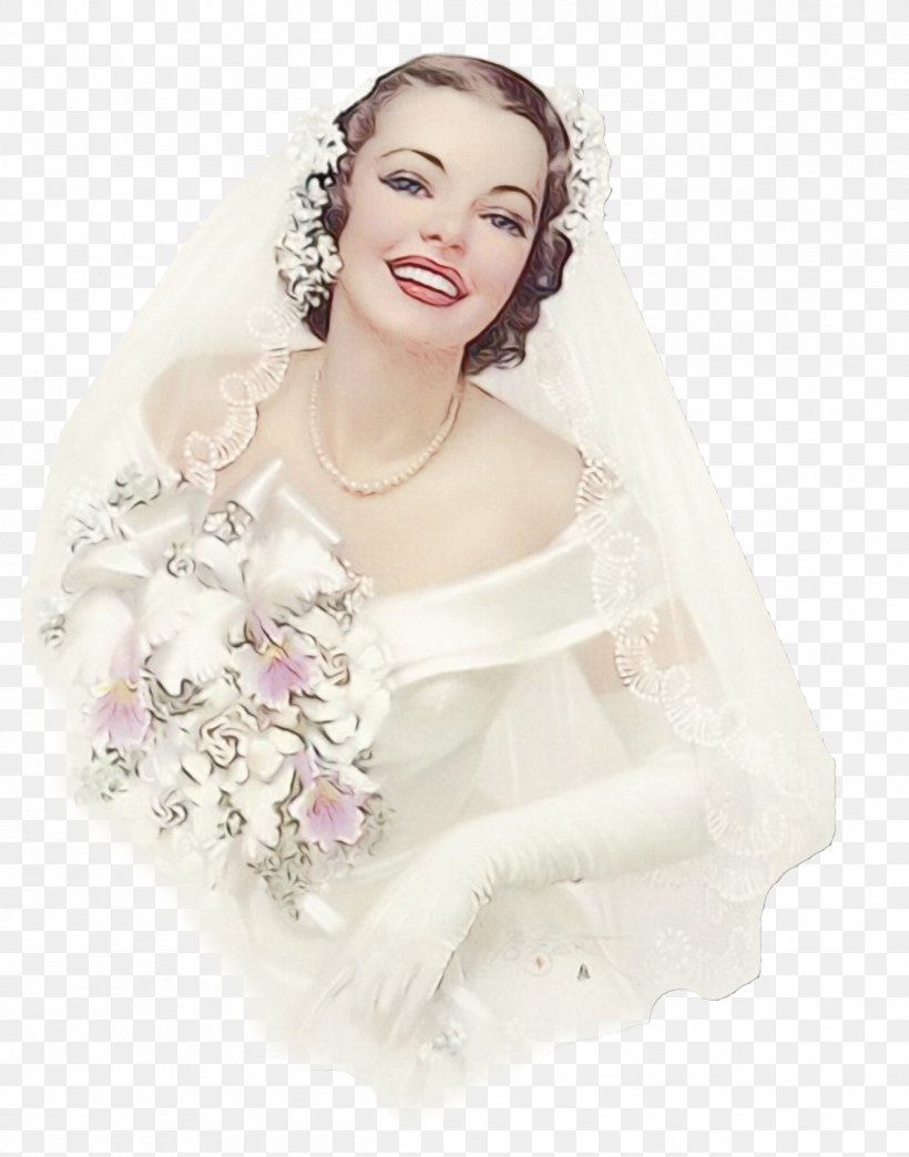 Wedding Dress, PNG, 1256x1600px, Watercolor, Beauty, Bridal Accessory, Bridal Veil, Bride Download Free