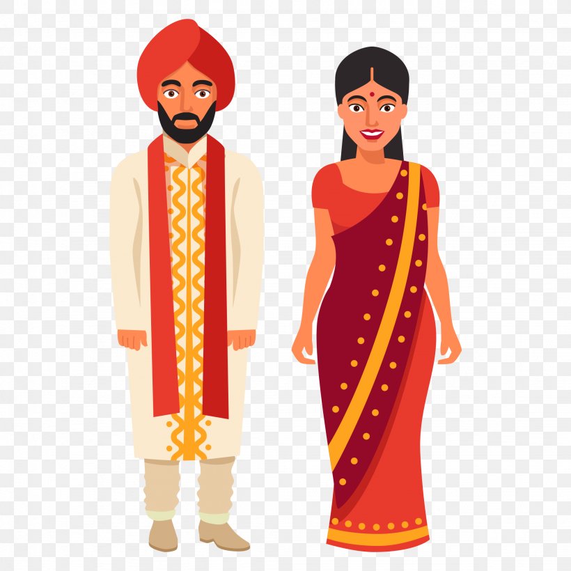 Weddings In India Vector Graphics, PNG, 2048x2048px, India, Bride, Bridegroom, Couple, Hindu Wedding Download Free