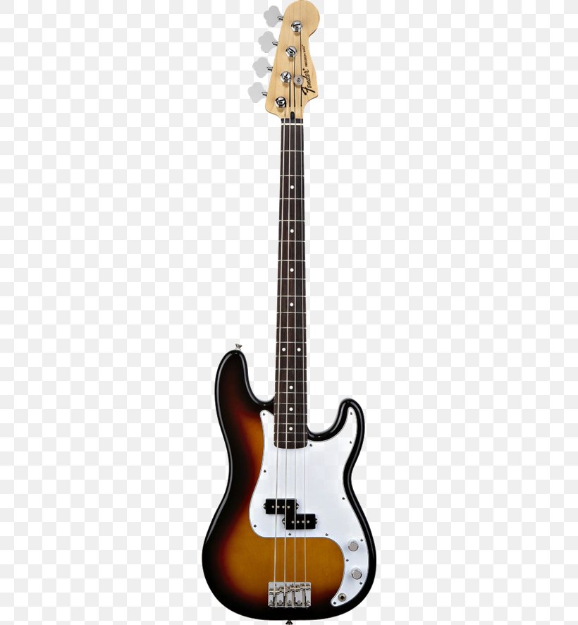 Fender Precision Bass Squier Bass Guitar Sunburst Fingerboard, PNG, 300x886px, Watercolor, Cartoon, Flower, Frame, Heart Download Free