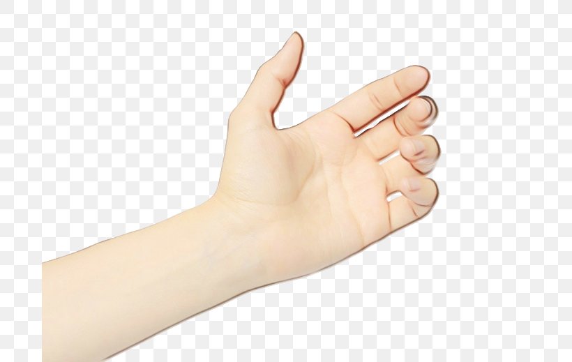 Finger Hand Skin Arm Thumb, PNG, 700x519px, Watercolor, Arm, Beige, Finger, Gesture Download Free