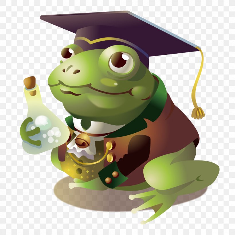 Frog, Frog, Frog Illustration, PNG, 1000x1000px, Frog, Amphibian, Cartoon, Fictional Character, Frog Frog Frog Download Free
