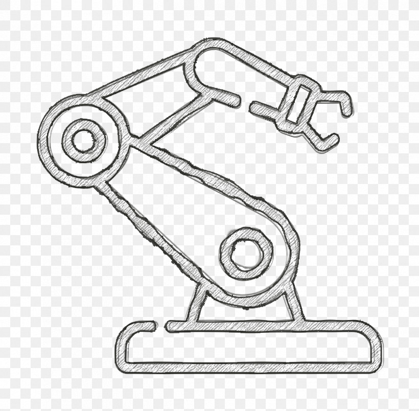 Robotic Arm Icon Robot Icon Manufacturing Icon, PNG, 1248x1224px, Robotic Arm Icon, Bathroom, Black, Black And White, Car Download Free