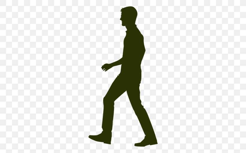 Silhouette Walking Clip Art, PNG, 512x512px, Silhouette, Arm, Finger, Grass, Hand Download Free
