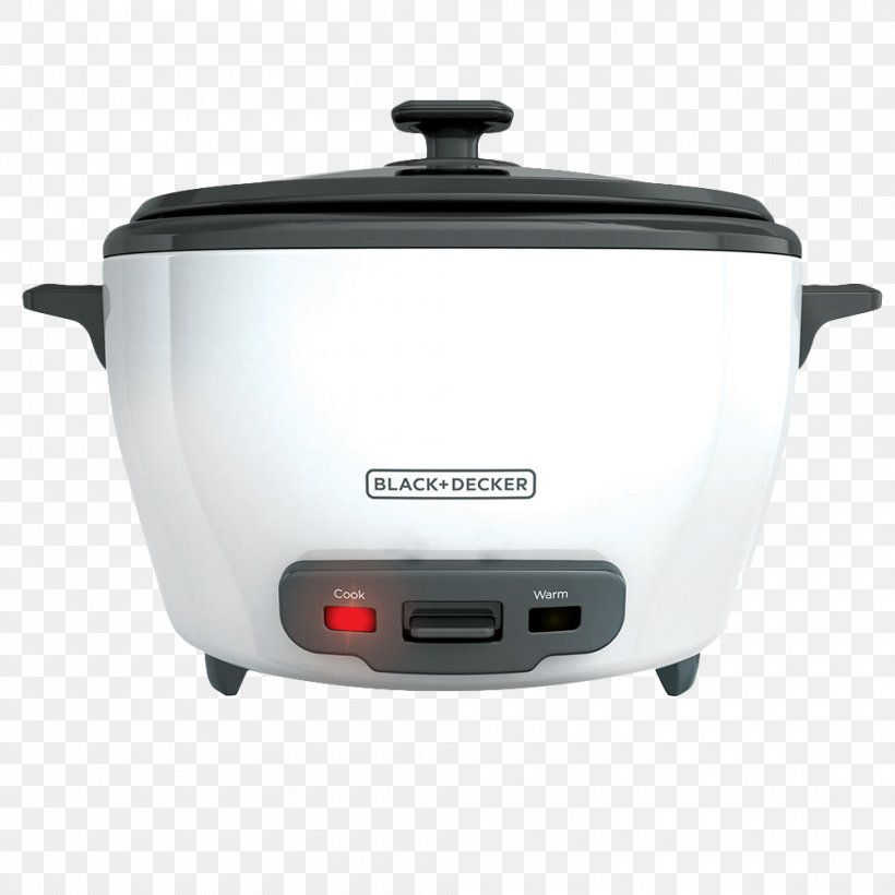 Rice Cookers Food Steamers Black & Decker Rice Cooker Slow Cookers, PNG, 1000x1000px, Rice Cookers, Aroma Housewares, Black Decker, Cooker, Cooking Download Free