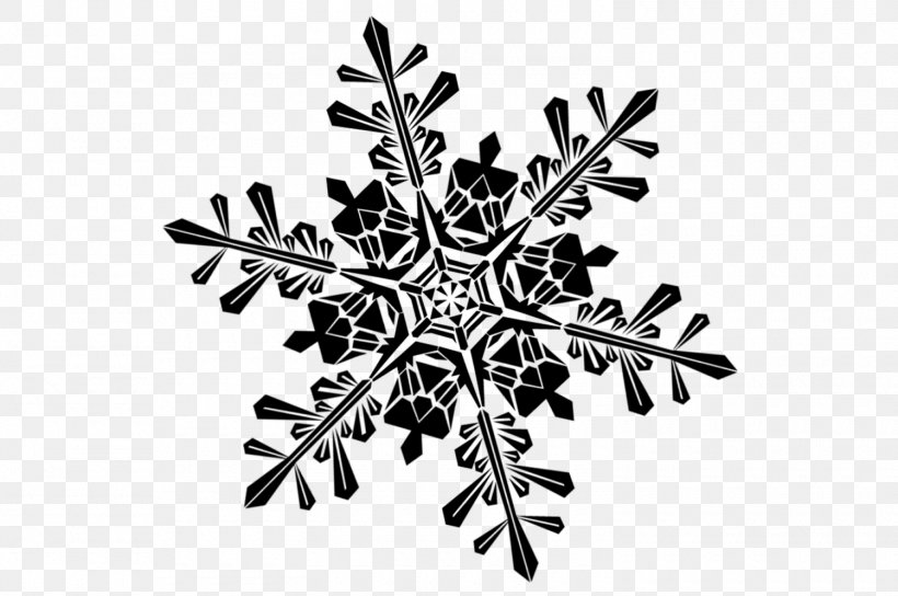 Snowflake Image File Formats, PNG, 1500x996px, Snowflake, Black And White, Image File Formats, Image Resolution, Snow Download Free