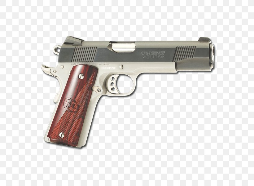 Trigger Firearm .45 ACP Automatic Colt Pistol M1911 Pistol, PNG, 600x600px, Watercolor, Cartoon, Flower, Frame, Heart Download Free