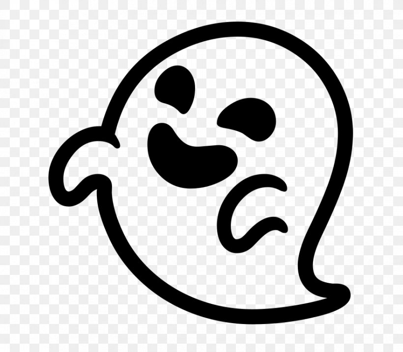 What Emoji 2 ??? Ghost Sticker Social Media, PNG, 878x768px, Emoji, Android, Black And White, Emoticon, Ghost Download Free
