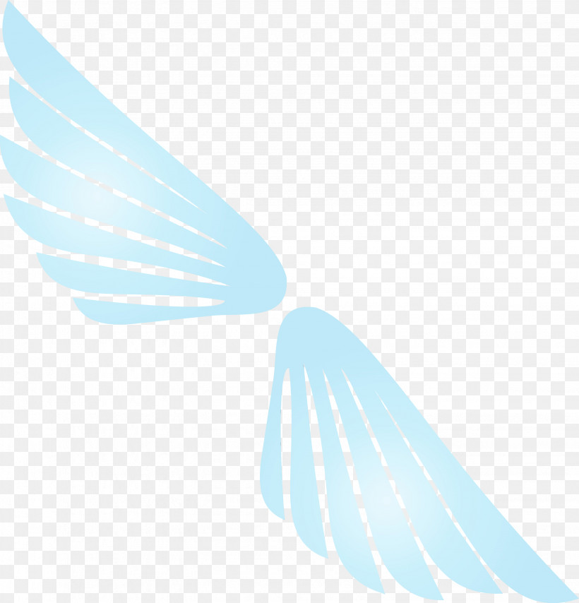 Feather, PNG, 2879x3000px, Wings, Angle Wings, Aqua, Bird Wings, Blue Download Free