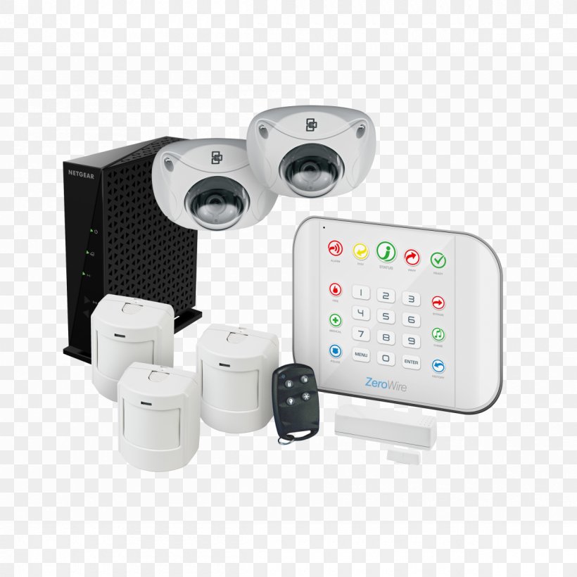 Security Alarms & Systems Alarm Device Closed-circuit Television Camera Wireless, PNG, 1200x1200px, Security Alarms Systems, Alarm Device, Antitheft System, Burglary, Closedcircuit Television Download Free