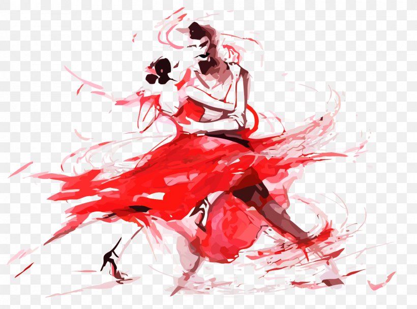 Tango Dance AllPosters.com, PNG, 1500x1114px, Watercolor, Cartoon, Flower, Frame, Heart Download Free