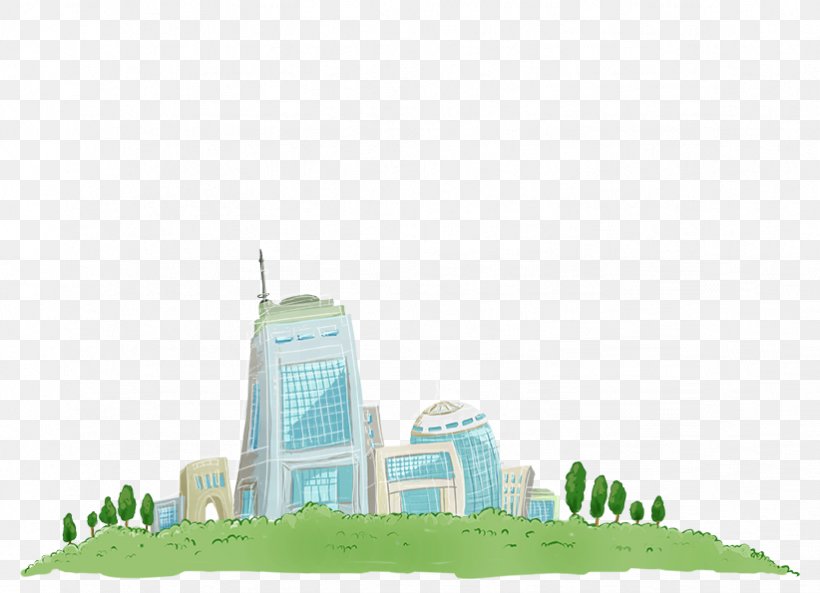 Download Illustration, PNG, 822x595px, Cartoon, Animation, Art, City, Daytime Download Free