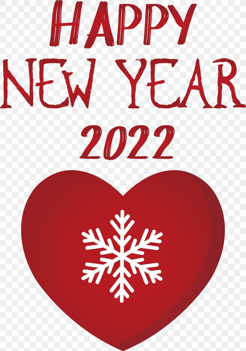 Happy New Year 2022 2022 New Year 2022, PNG, 2101x3000px, Heart, Valentines Day Download Free