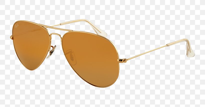 Ray-Ban Aviator Classic Aviator Sunglasses Ray-Ban Glasses, PNG, 760x430px, Rayban, Aviator Sunglasses, Beige, Brown, Eyewear Download Free