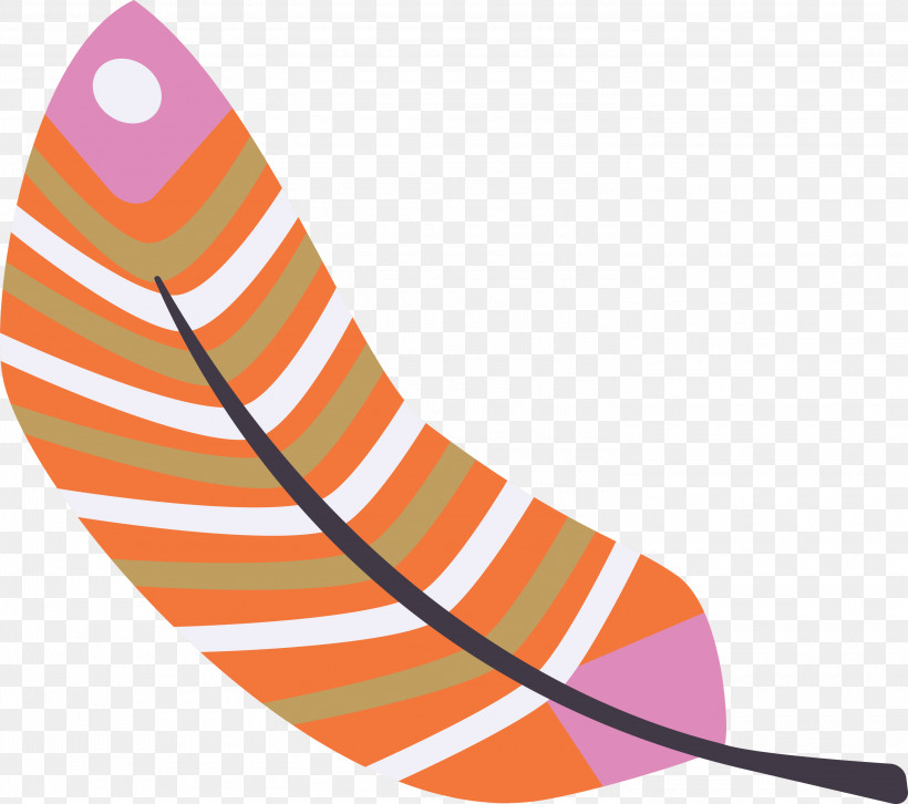 Shoe Line Meter Orange S.a., PNG, 3000x2657px, Cartoon Feather, Line, Meter, Orange Sa, Shoe Download Free
