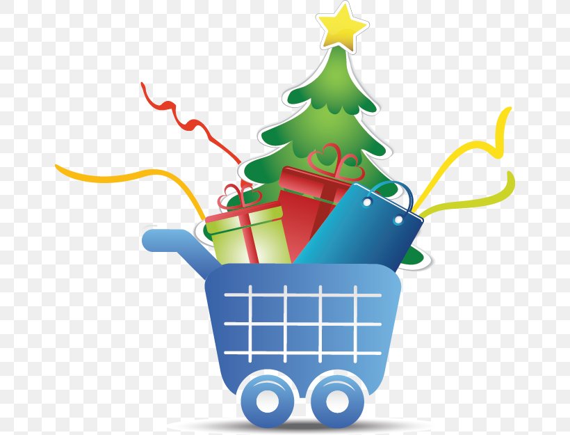 Shopping Cart, PNG, 662x625px, Shopping, Area, Christmas, Christmas Decoration, Christmas Ornament Download Free