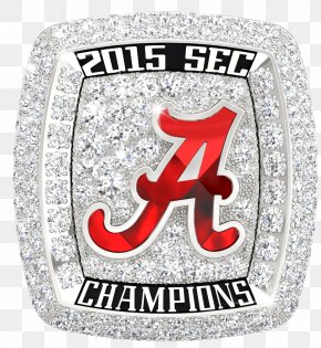 Ring - Alabama Crimson Tide Football University Of Alabama 2015 SEC Championship Game Southeastern Conference 2016 SEC Championship Game PNG