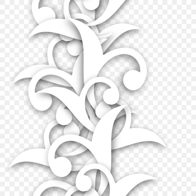 White Body Jewellery Line Font, PNG, 1024x1024px, White, Black And White, Body Jewellery, Body Jewelry, Flora Download Free