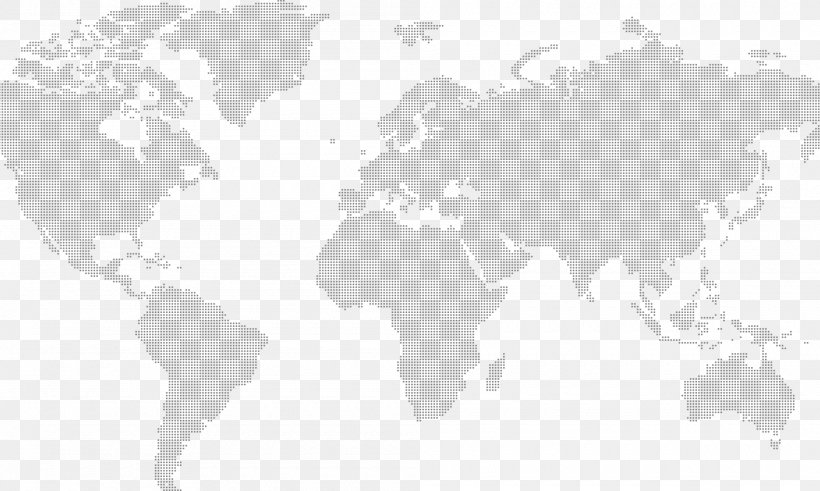 World Map Globe, PNG, 2000x1200px, World, Atlas, Black And White, Dot Distribution Map, Globe Download Free