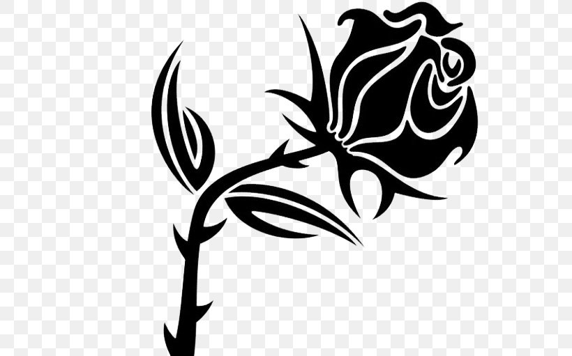 Black Rose Clip Art, PNG, 626x511px, Black Rose, Artwork, Black And White, Branch, Drawing Download Free