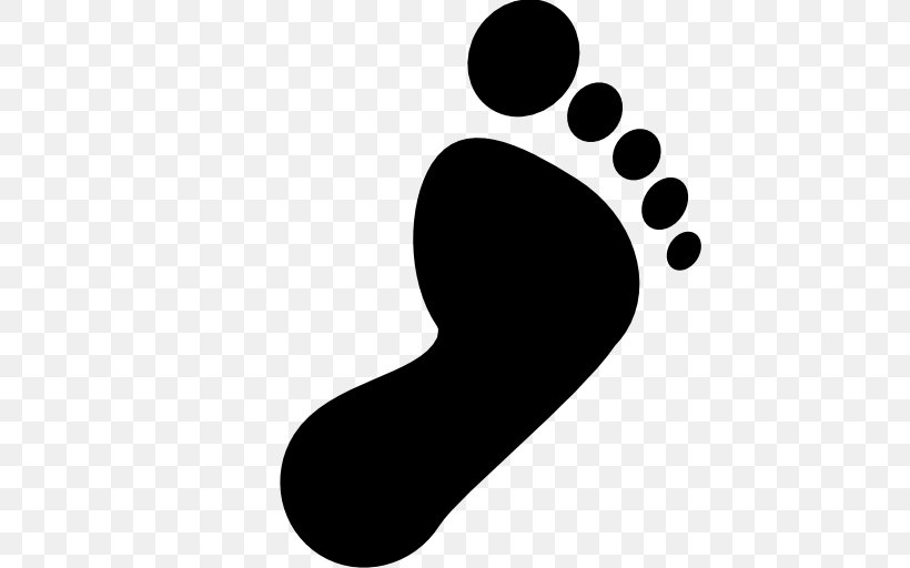 Footprint Human Body, PNG, 512x512px, Foot, Black, Black And White, Footprint, Homo Sapiens Download Free