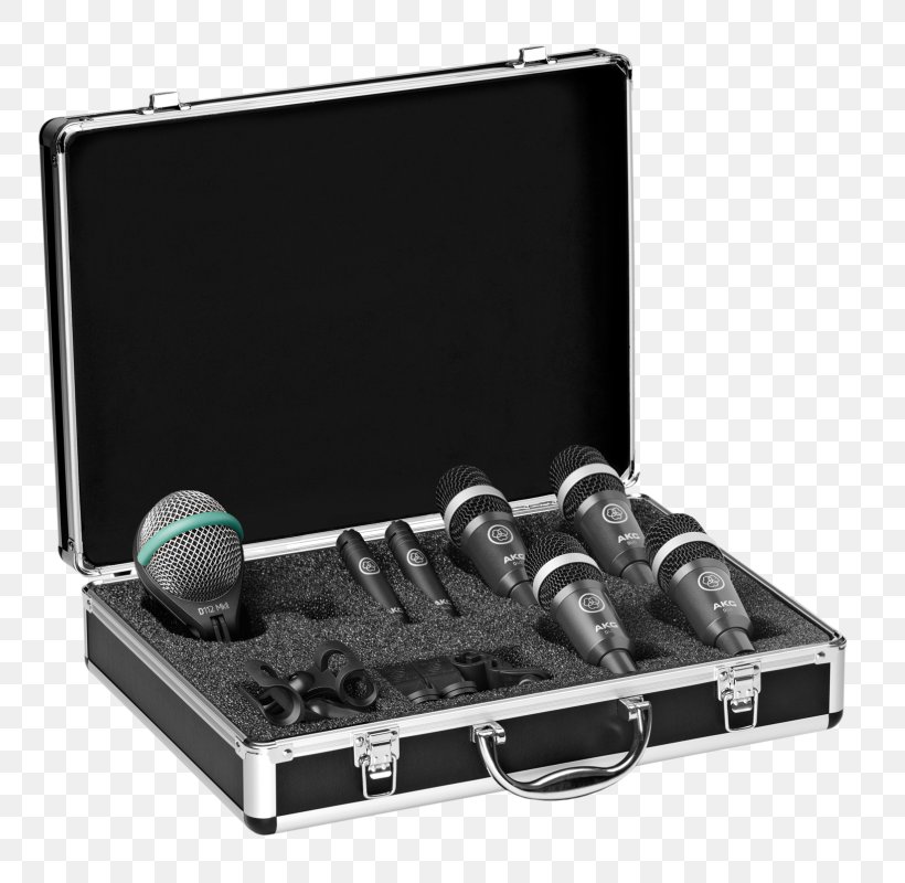 Microphone AKG Drum Set Session 1 AKG Acoustics AKG C518 ML Concert, PNG, 800x800px, Microphone, Akg Acoustics, Akg C518 Ml, Akg D112, Akg Drum Set Session 1 Download Free