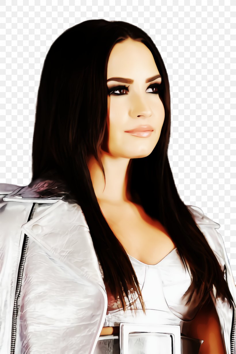 Demi Lovato Singer Long Hair Model Hairstyle, PNG, 1632x2448px, Demi Lovato, Actor, Beauty, Black Hair, Brown Hair Download Free