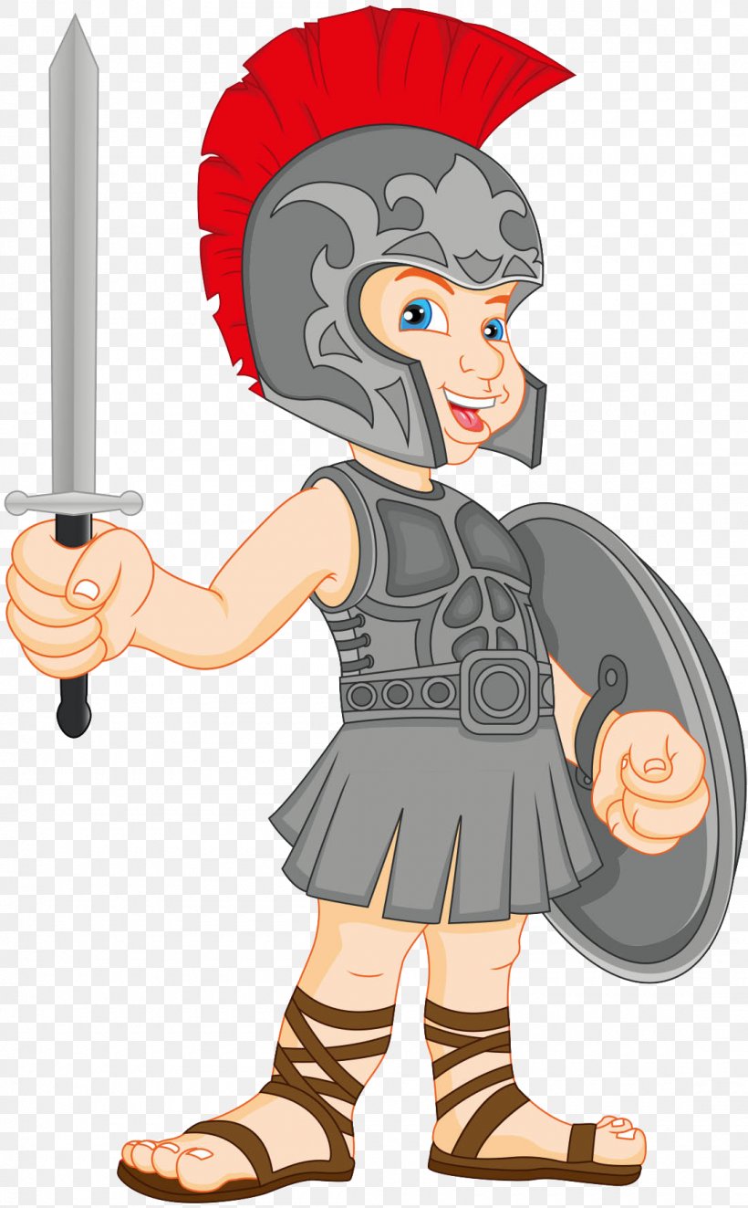 Gladiator Royalty-free Clip Art, PNG, 1100x1775px, Watercolor, Cartoon, Flower, Frame, Heart Download Free