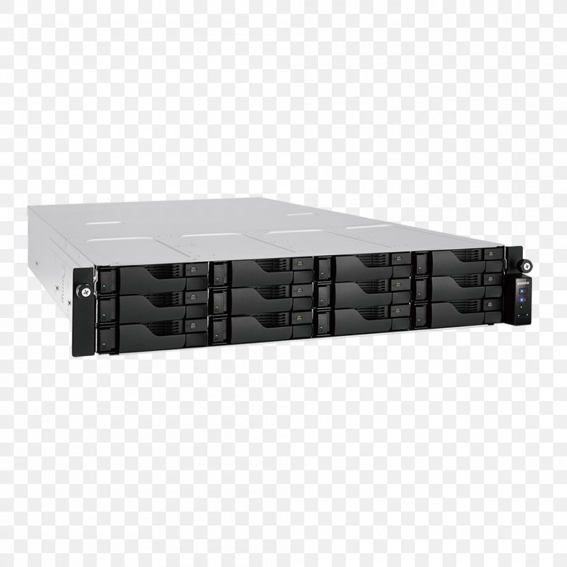 Disk Array ASUSTOR Inc. Network Storage Systems Computer Servers Network File System, PNG, 1000x1000px, Disk Array, Access Control List, Asustor As3202t, Asustor Inc, Computer Hardware Download Free