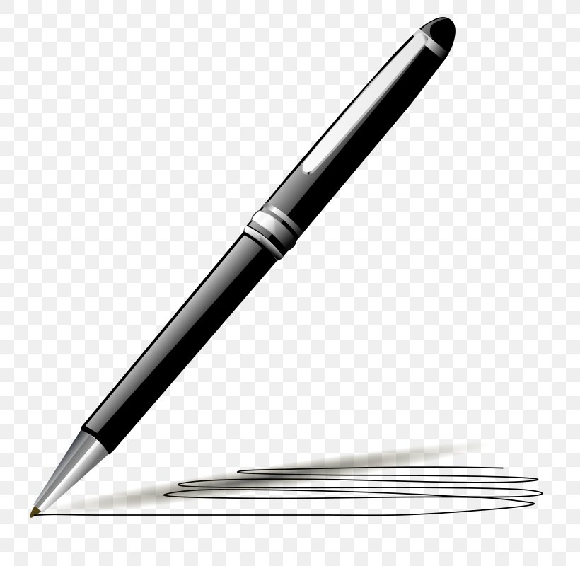 Paper Fountain Pen Quill Clip Art, PNG, 800x800px, Paper, Ball Pen, Ballpoint Pen, Black And White, Drawing Download Free