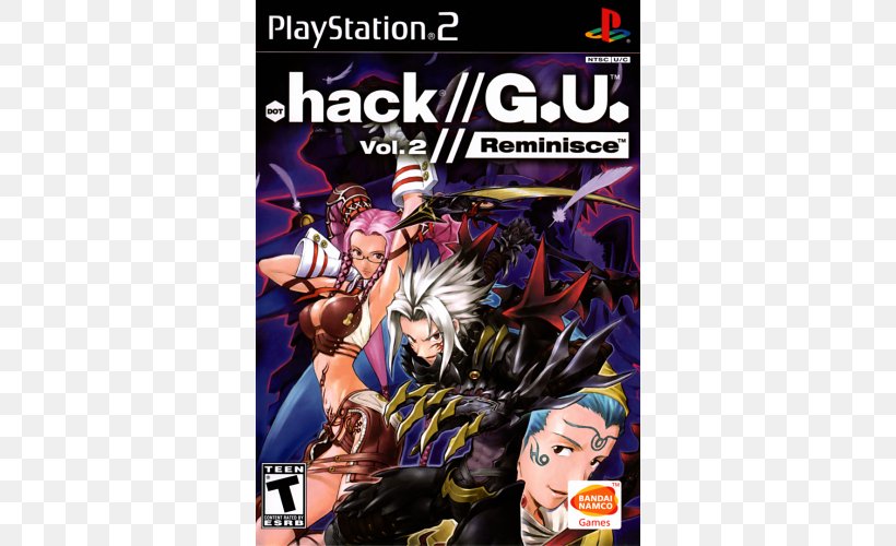 PlayStation 2 .hack//INFECTION .hack//G.U. Vol.1//Rebirth .hack//GU Vol. 2//Reminisce .hack//G.U. Vol.3//Redemption, PNG, 500x500px, Playstation 2, Fictional Character, Hack, Hackgu, Hackgu Vol1rebirth Download Free