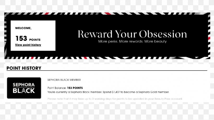 Sephora Loyalty Program The Face Shop Gift Card, PNG, 1366x768px, Sephora, Beauty, Birthday, Brand, Brand Loyalty Download Free