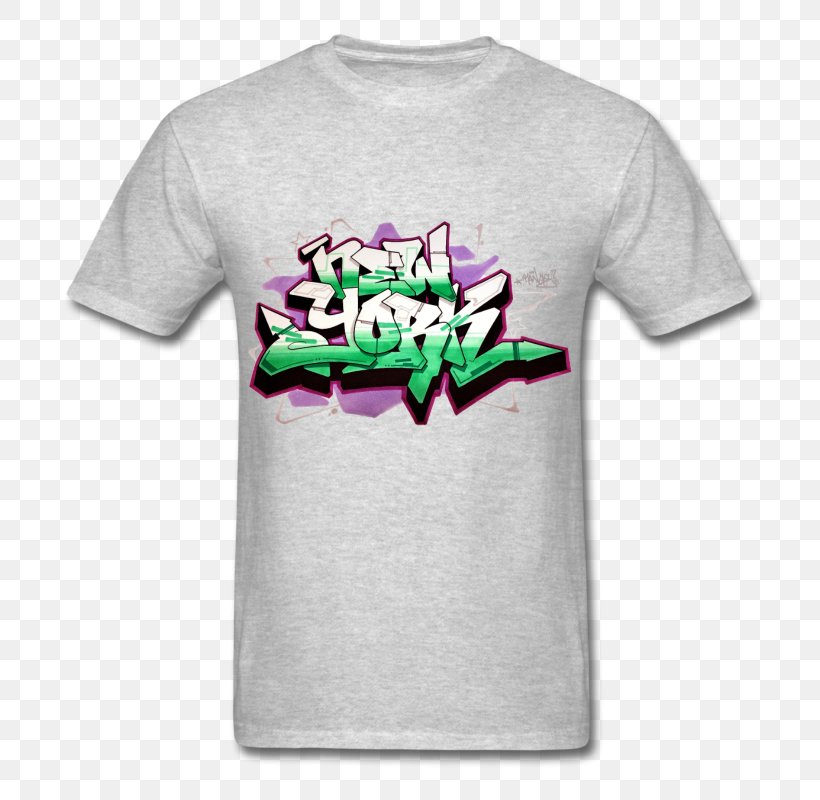 T-shirt New York City Graffiti Graphic Design, PNG, 800x800px, Tshirt, Active Shirt, Art, Artist, Brand Download Free