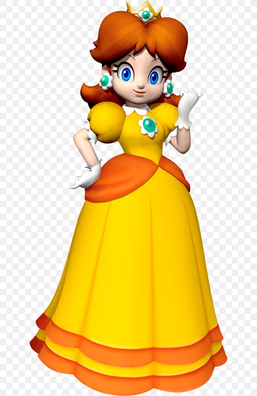 Princess Daisy Princess Peach Mario Tennis Open Mario Series, PNG, 632x1262px, Princess Daisy, Art, Cartoon, Character, Costume Download Free