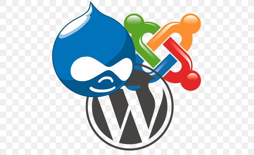 Web Development Joomla WordPress Content Management System Blog, PNG, 500x500px, Web Development, Artwork, Blog, Content Management, Content Management System Download Free