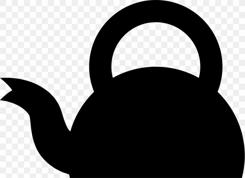 Silhouette Kettle, PNG, 981x712px, Silhouette, Black And White, Exercise Equipment, Gratis, Kettle Download Free