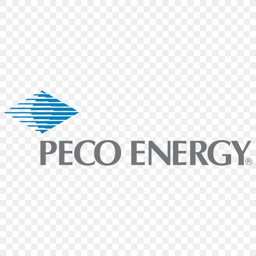 PECO Energy Company Logo Exelon Business, PNG, 2400x2400px, Peco Energy Company, Area, Blue, Brand, Business Download Free