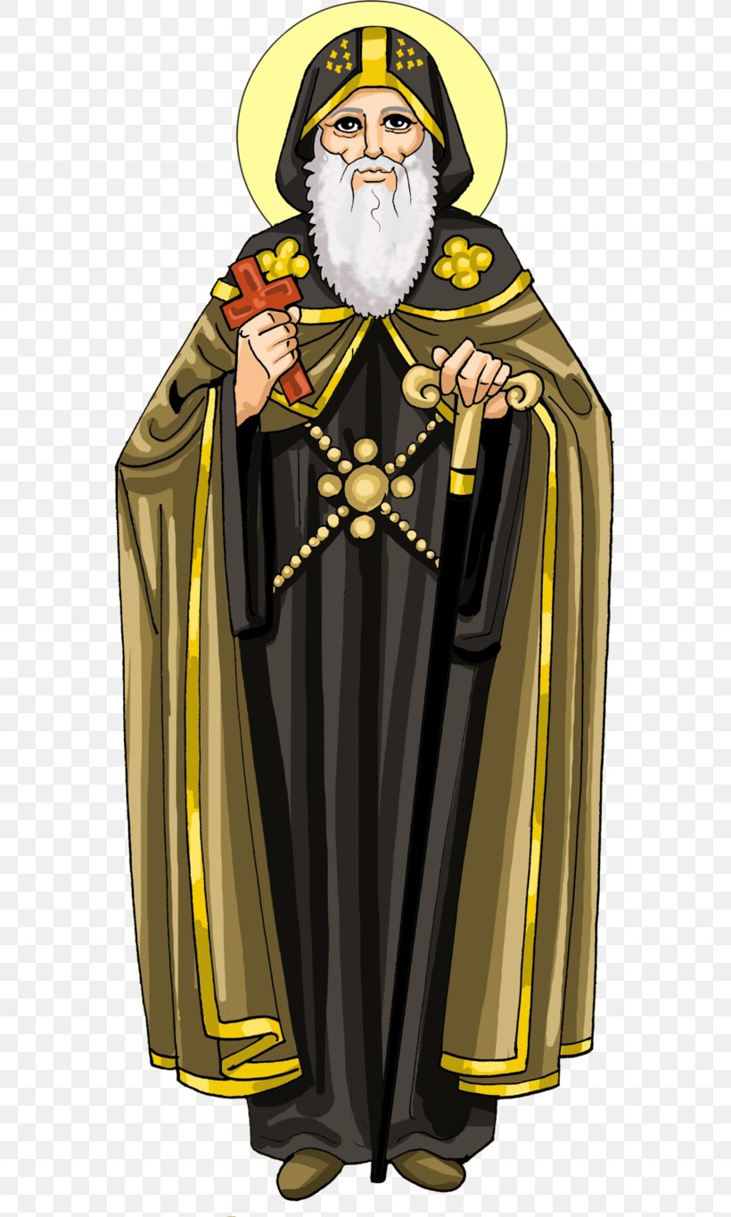Robe Costume Design Religion Cartoon, PNG, 585x1365px, Robe, Abbess, Academic Dress, Cartoon, Character Download Free