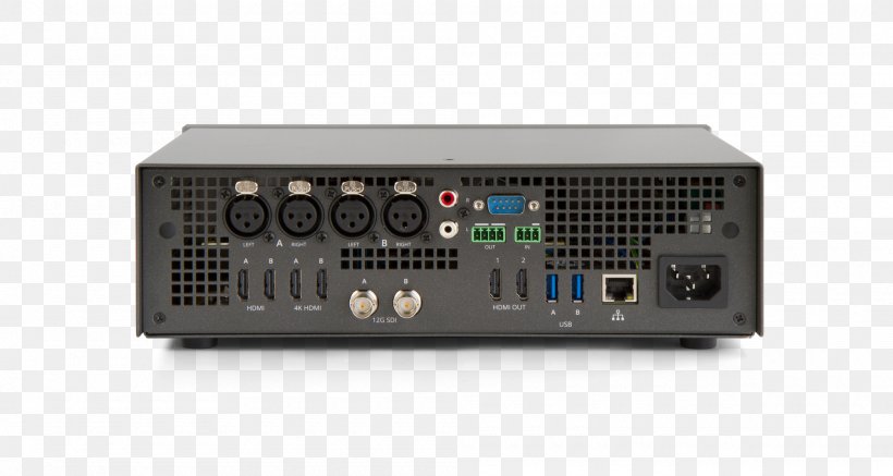 Streaming Media 4K Resolution Epiphan Video Vision Mixer Live Television, PNG, 2000x1068px, 4k Resolution, Streaming Media, Audio, Audio Equipment, Audio Receiver Download Free