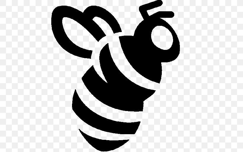 Honey Bee Hornet Bombus Lucorum, PNG, 512x512px, Bee, Animal, Artwork, Black And White, Bombus Lucorum Download Free