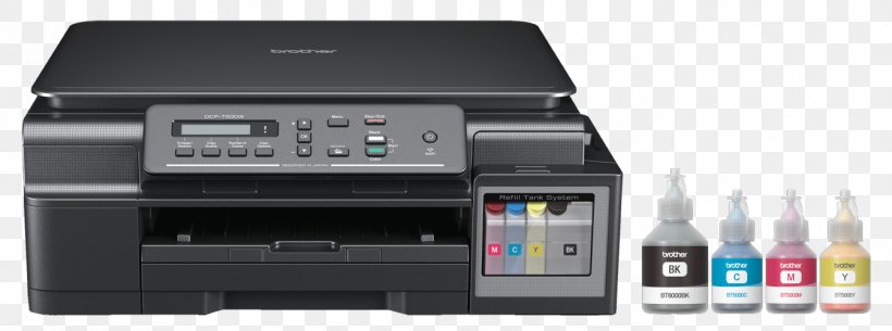 Multi-function Printer Brother Industries Inkjet Printing, PNG, 1344x500px, Multifunction Printer, Brother Industries, Color Printing, Computer Network, Electronic Device Download Free
