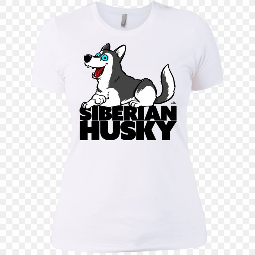 T-shirt Siberian Husky Sleeve Clothing, PNG, 1155x1155px, Tshirt, Active Shirt, Black, Brand, Clothing Download Free