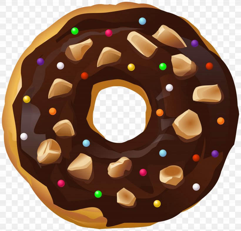 Donuts Chocolate Cake Clip Art, PNG, 8000x7663px, Donuts, Chocolate, Chocolate Cake, Confectionery, Dessert Download Free