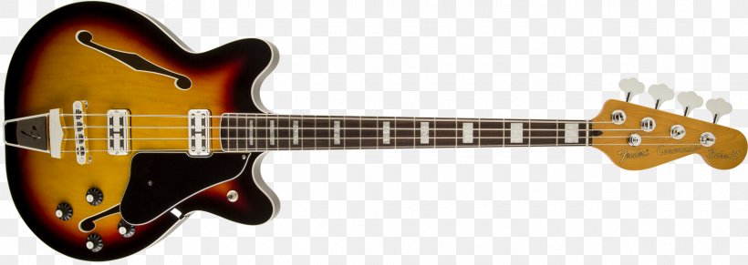 Fender Coronado Semi-acoustic Guitar Fender Starcaster Fender Musical Instruments Corporation Fender Precision Bass, PNG, 2400x852px, Fender Coronado, Acoustic Electric Guitar, Acoustic Guitar, Bass Guitar, Electric Guitar Download Free