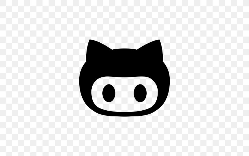 GitHub Download Computer Software, PNG, 512x512px, Github, Black, Black And White, Carnivoran, Cat Download Free